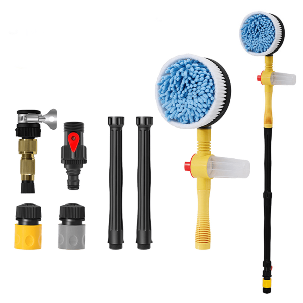 Automatic 360 Rotating Car Wash Brush Cleaning Tool